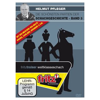 Helmut Pfleger: Die schönsten Partien der Schachgeschichte 3 - DVD