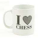 Schachtasse "I love Chess"