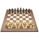 PC-Schachbrett / Bluetooth / Nussbaum / Figuren FIDE...